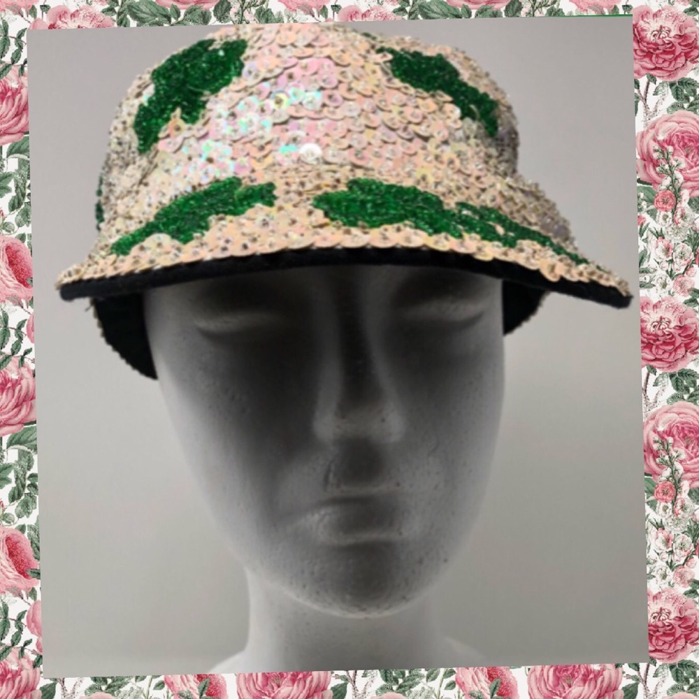 💝👼😇 - JC - Sequined Baseball Cap - OS - Picture 3 of 8